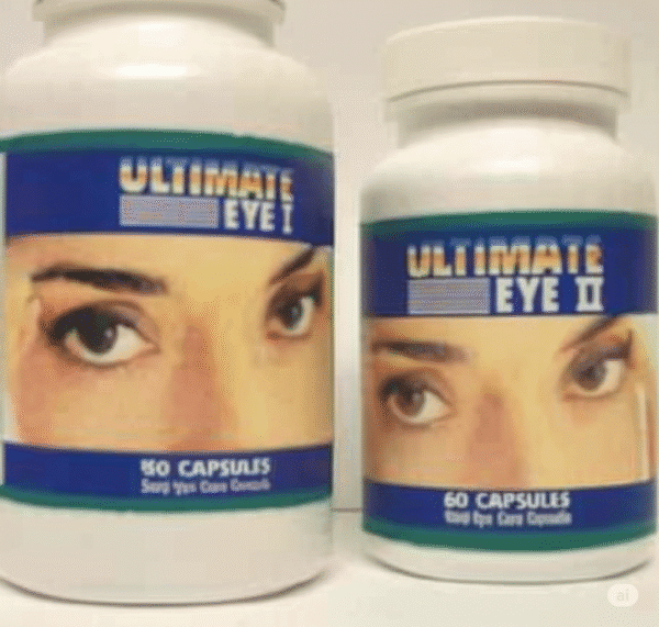 Ultimate Eye Formula I and II - Dr. Guberman's Original Two-Bottle Formula