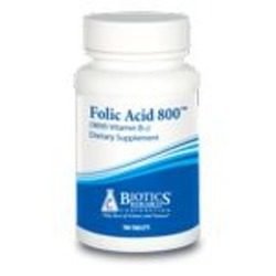 Folic Acid 800 (with B12) - 180 Tablets