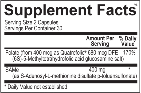 SAMe - 60 Capsules - Image 2