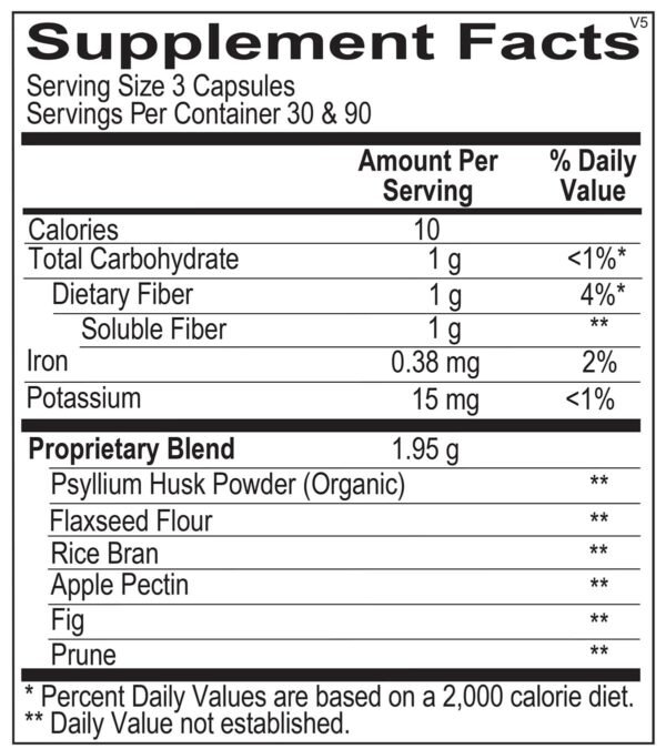 Fiber Plus Capsules - 270 Capsules - Image 2