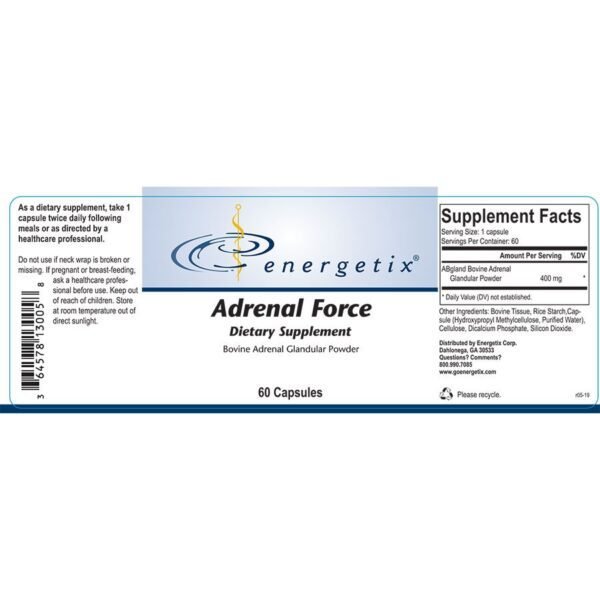 Adrenal Force - 60 Capsules - Image 2