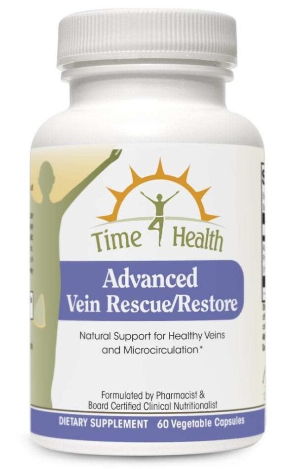 Advanced Vein Rescue/Restore - 60 Vegetable Capsules