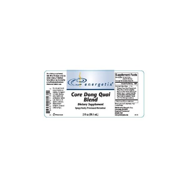 Core Dong Quai Blend - 2 FL OZ - Image 2