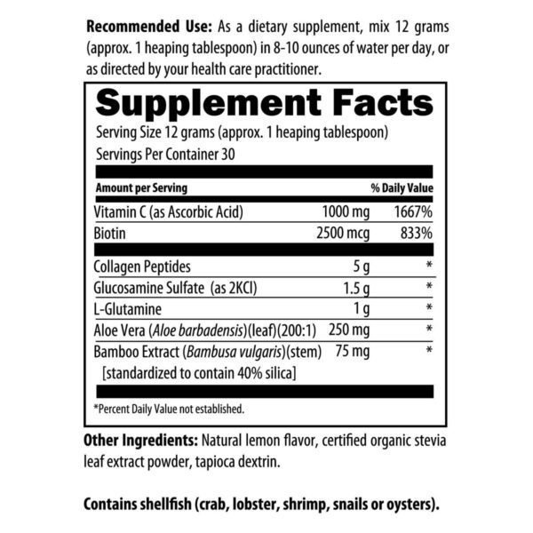 H-S-N Complex Skin & Joint Support Powder (360g) - 12.7 oz - Image 2