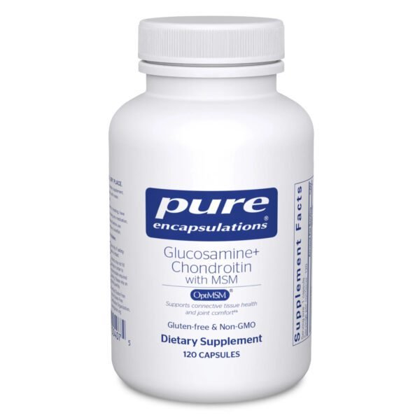 Glucosamine + Chondroitin with MSM - 120 Capsules