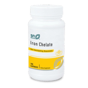 Iron Chelate (30 mg) - 100 VegCaps