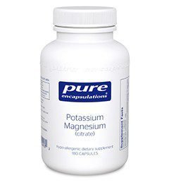 Potassium Magnesium (Citrate) - 180 Capsules