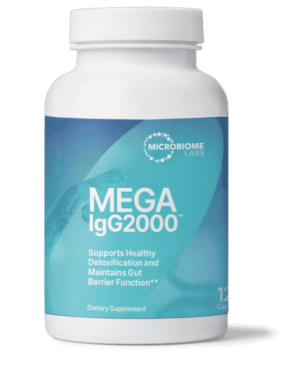 MEGA IgG - 120 Capsules - Ready to Ship