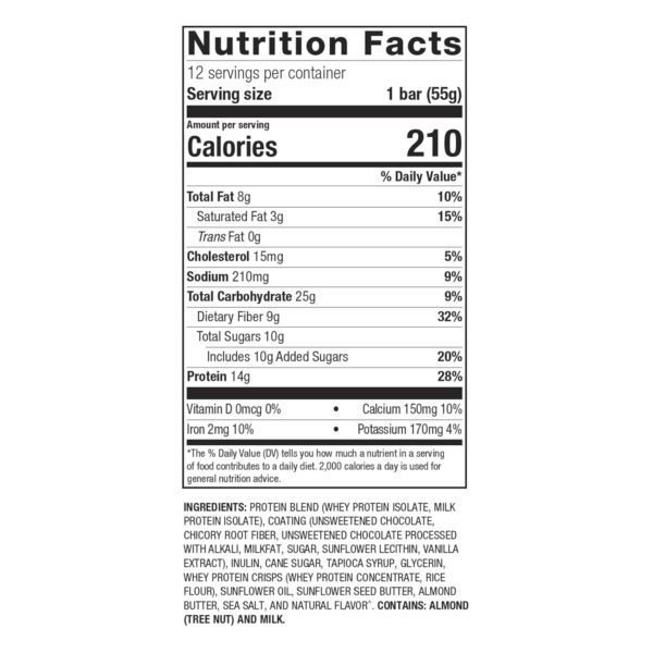 Ultra Energy Bar - Caramel Sea Salt Flavored - 12 Bars - Image 2